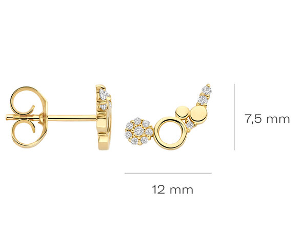 7377YZI Blush juwelen