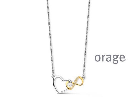 BB231 Orage Zilveren Ketting Dames