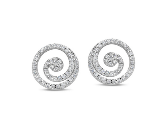 N6A67 Naiomy Silver Zilveren Oorbellen voor Dames