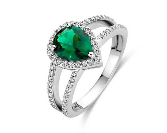 N6B54 Naiomy Silver Zilveren Ring voor Dames