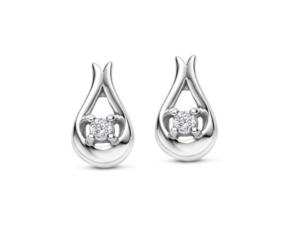 N6F77 Naiomy Silver Zilveren Oorbellen voor Dames