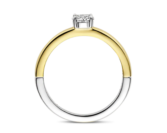 12110ZY  Ti Sento Milano Zilveren Ring