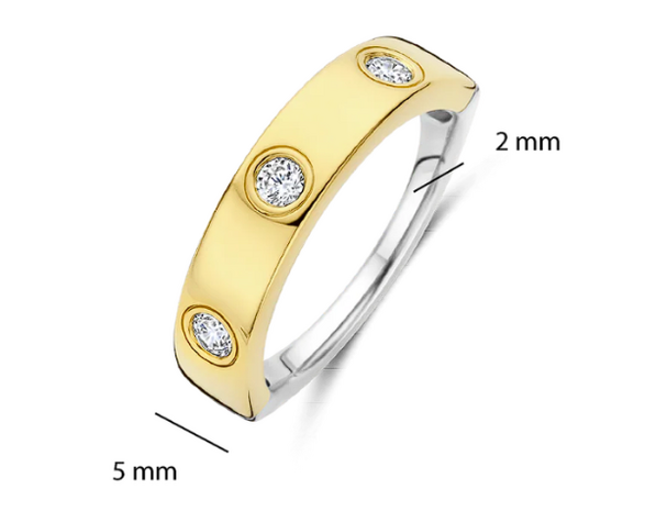 12403ZY Ti Sento Milano Zilveren Ring