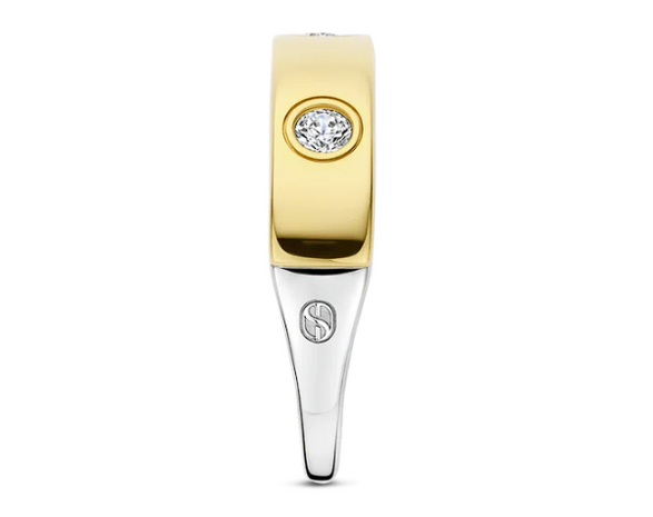 12403ZY Ti Sento Milano Zilveren Ring