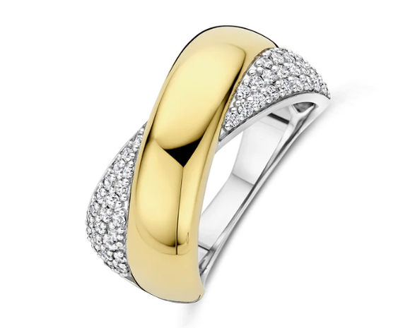 12404ZY Ti Sento Milano Zilveren Ring