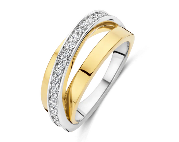 12405ZY Ti Sento Milano Zilveren Ring