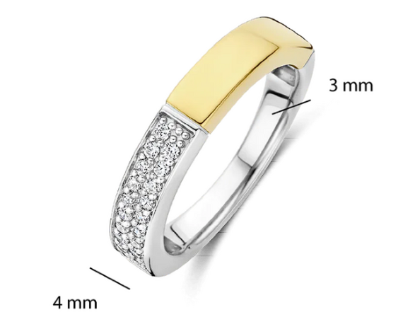 12407ZY Ti Sento Milano Zilveren Ring