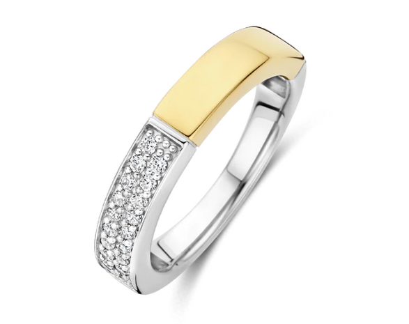 12407ZY Ti Sento Milano Zilveren Ring