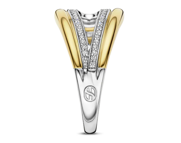 12408ZY Ti Sento Milano Zilveren Ring