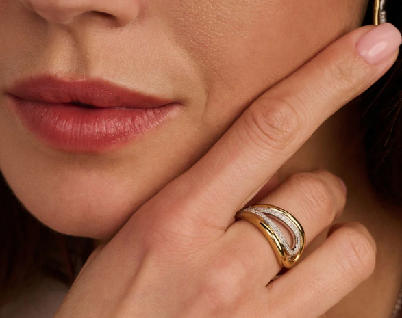 12408ZY Ti Sento Milano Zilveren Ring