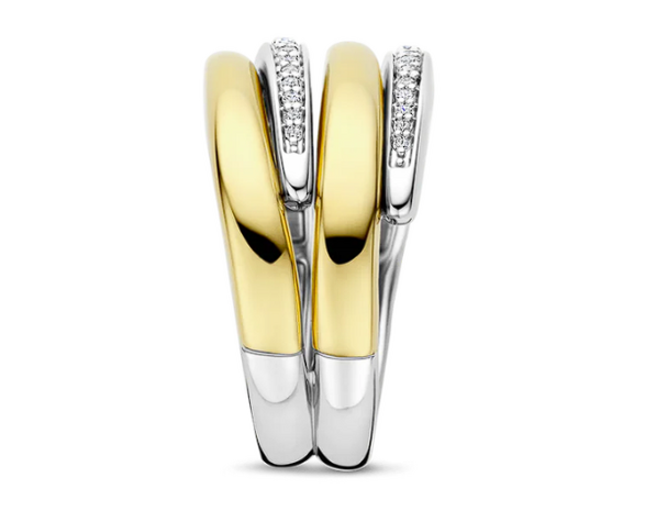 12409ZY Ti Sento Milano Zilveren Ring