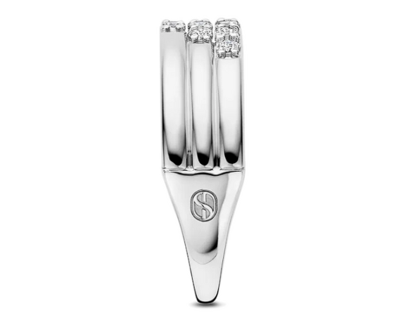 12411ZI Ti Sento Milano Zilveren Ring