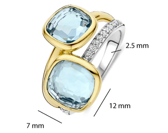 12412TY Ti Sento Milano Zilveren Ring