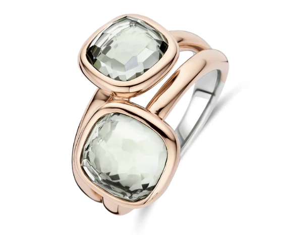 12413GR Ti Sento Milano Zilveren Ring