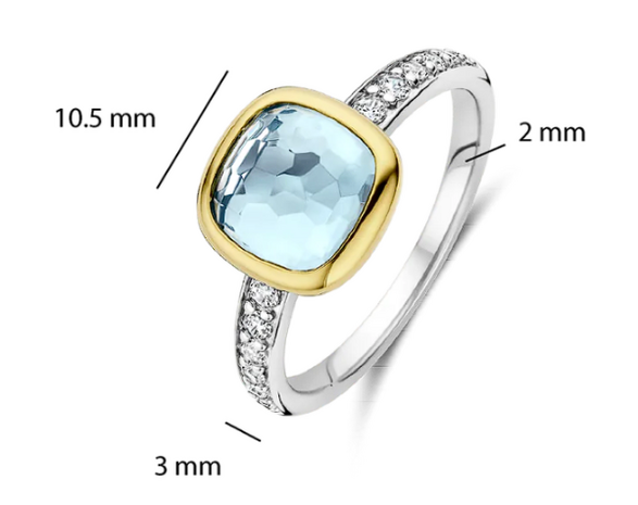12414TY Ti Sento Milano Zilveren Ring