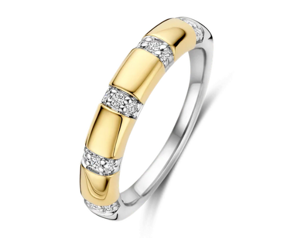 12417ZY Ti Sento Milano Zilveren Ring