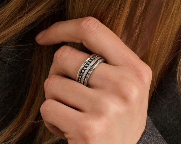 12418ZI Ti Sento Milano Zilveren Ring