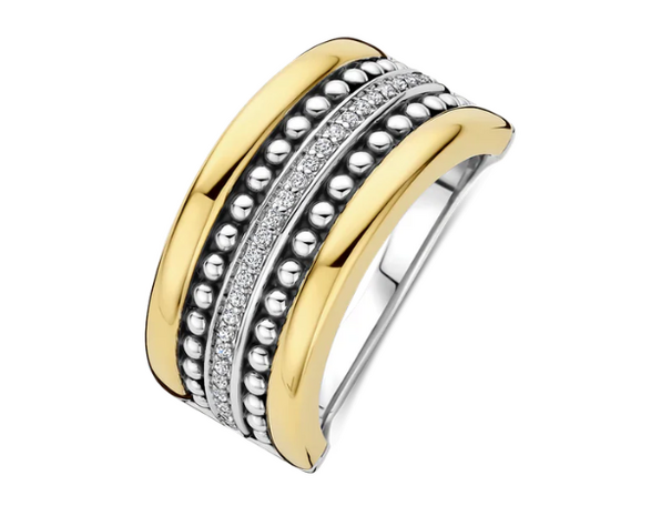 12423ZY Ti Sento Milano Zilveren Ring