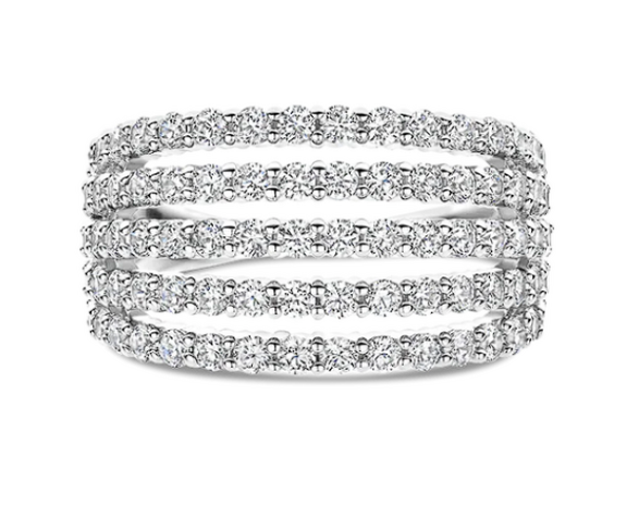 12425ZI Ti Sento Milano Zilveren Ring