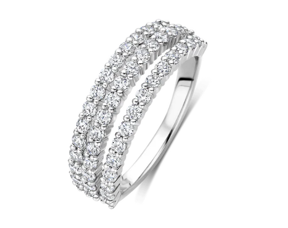 12426ZI Ti Sento Milano Zilveren Ring