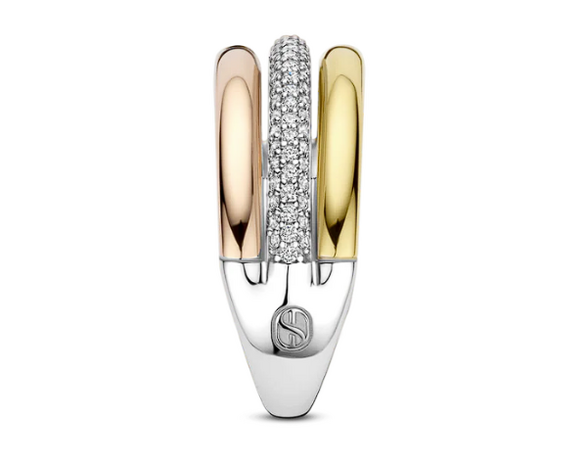 12427TZ Ti Sento Milano Zilveren Ring