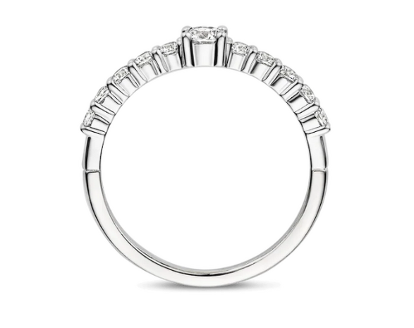 12429ZI Ti Sento Milano Zilveren Ring