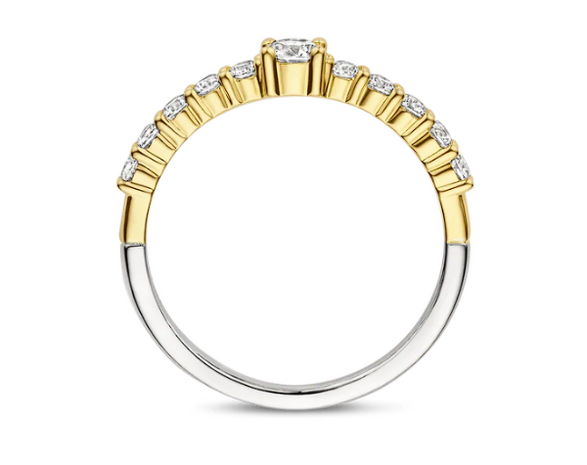 12429ZY Ti Sento Milano Zilveren Ring