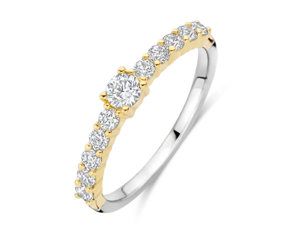 12429ZY Ti Sento Milano Zilveren Ring