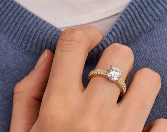 1737ZY Ti Sento Milano Zilveren Ring