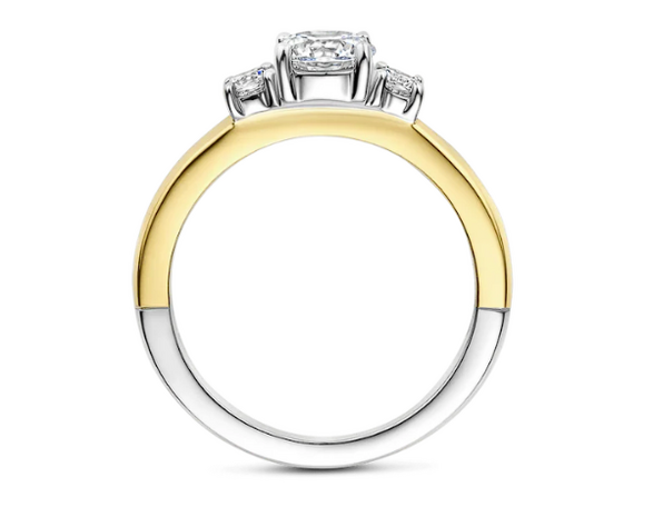 1796ZY Ti Sento Milano Zilveren Ring
