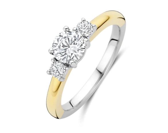 1796ZY Ti Sento Milano Zilveren Ring
