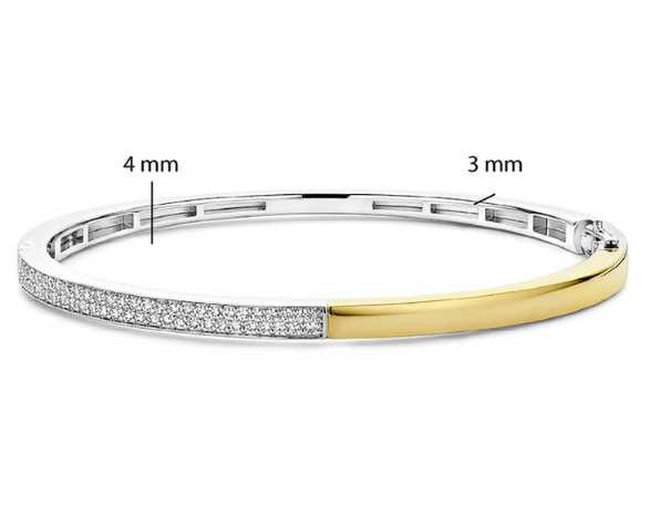 23091ZY Ti Sento Milano Zilveren Armband Dames