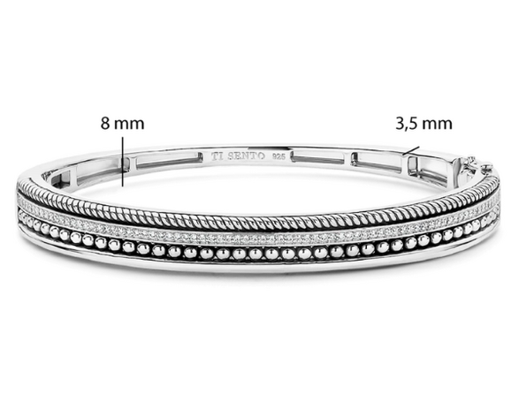 23093ZI Ti Sento Milano Zilveren Armband Dames