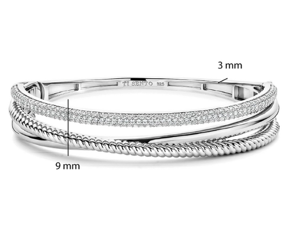 23094ZI Ti Sento Milano Zilveren Armband Dames