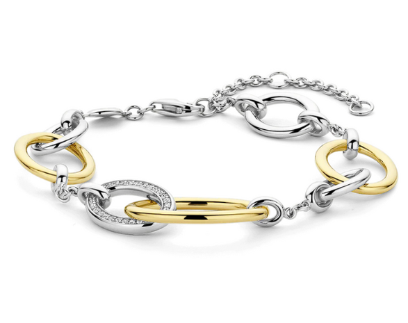23096ZY Ti Sento Milano Zilveren Armband Dames