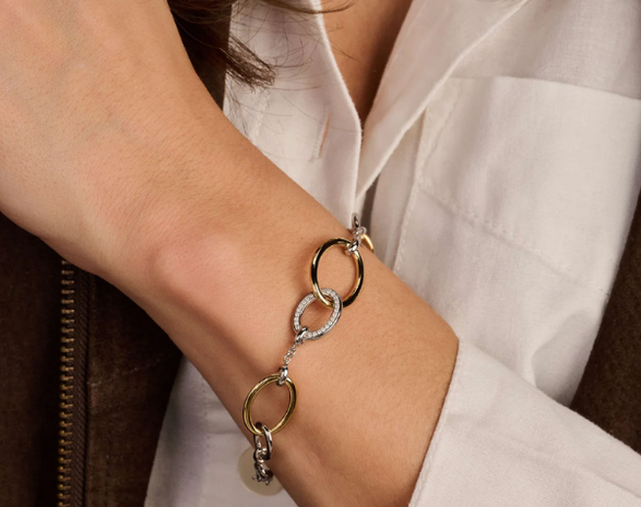 23096ZY Ti Sento Milano Zilveren Armband Dames