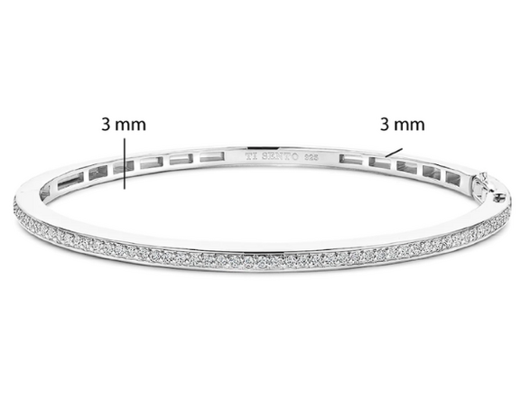 2889ZI Ti Sento Milano Zilveren Armband Dames