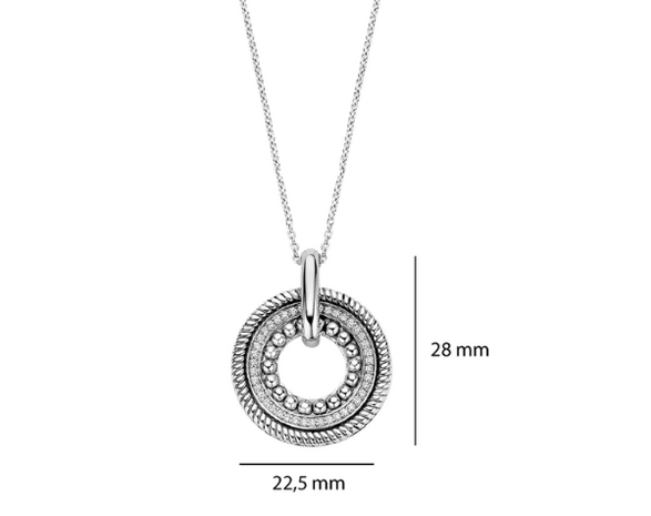 6860ZI Ti Sento Milano Zilveren Hanger