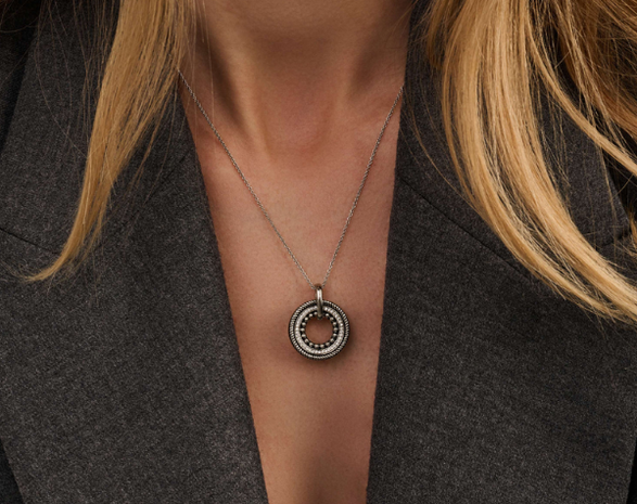 6860ZI Ti Sento Milano Zilveren Hanger