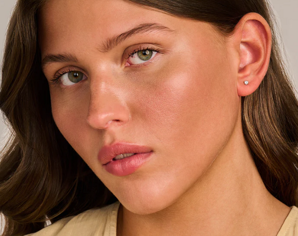 LG7000Y Blush 14kt gouden oorringen Dames