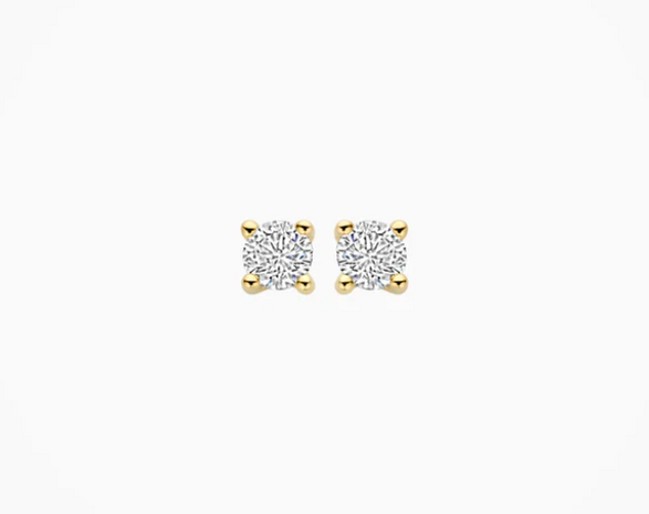 LG7020Y Blush 14kt gouden oorringen Dames