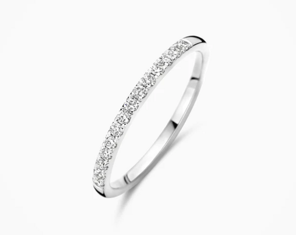 LG1012W Blush 14kt gouden ring met lab grown diamant