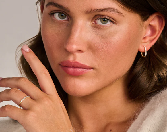 LG1012Y Blush 14kt gouden ring met lab grown diamant