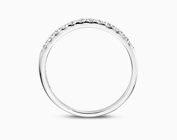 LG1013W Blush 14kt gouden ring met lab grown diamant