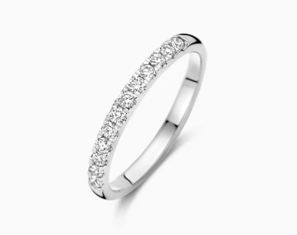 LG1013W Blush 14kt gouden ring met lab grown diamant