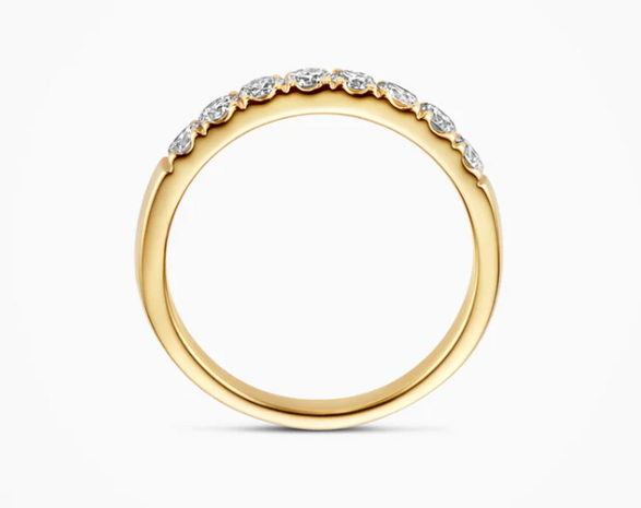 LG1015Y Blush 14kt gouden ring met lab grown diamant