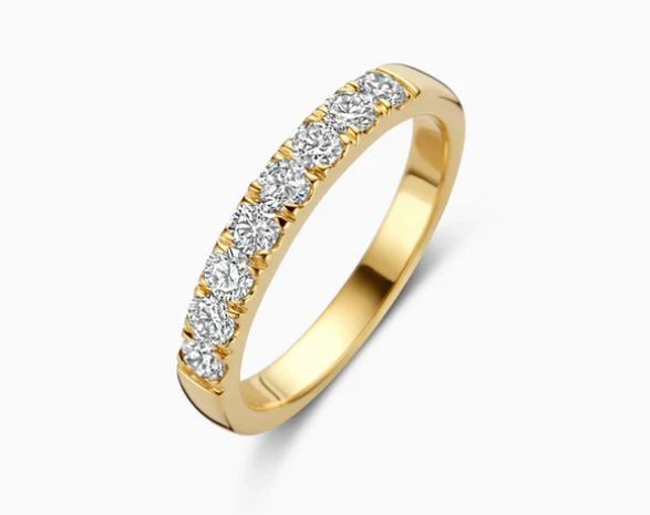 LG1015Y Blush 14kt gouden ring met lab grown diamant