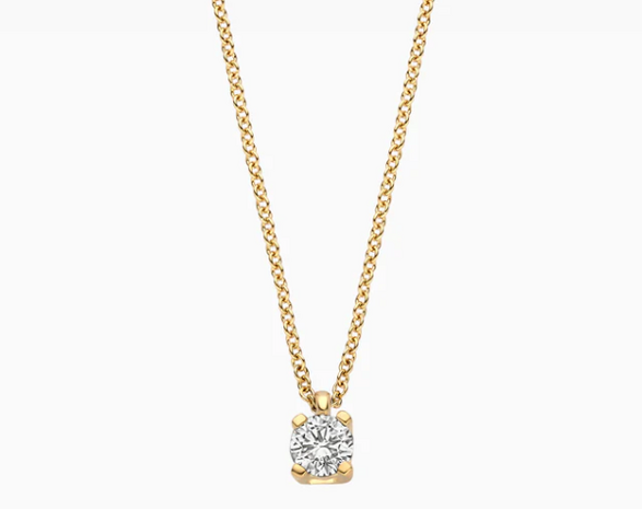 LG3014Y Blush 14kt Gouden Ketting met Hanger