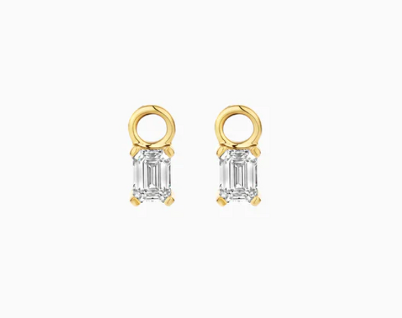 LG9007Y Blush 14kt gouden oorringen Dames