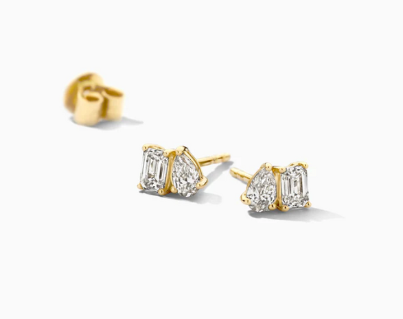 LG7027Y Blush 14kt gouden oorringen Dames